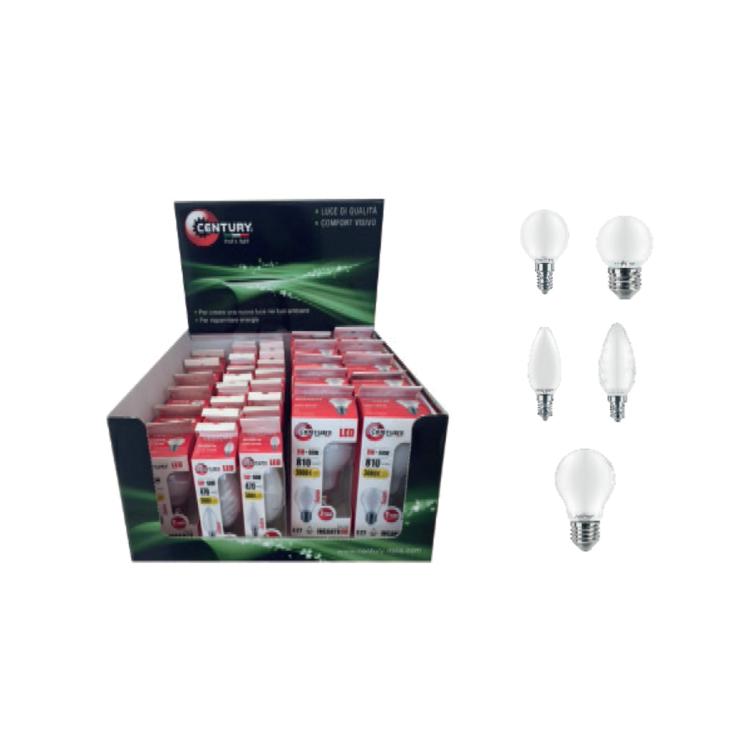 LAMPADINE CENTURY da ferramenta bossi