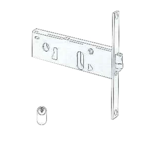Serratura Infilare a cilindro CISA da ferramenta bossi