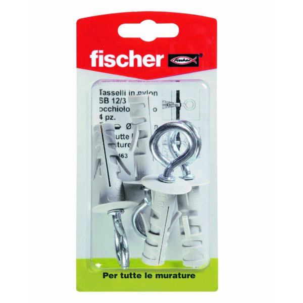 TASSELLI NYLON FISCHER da ferramenta bossi